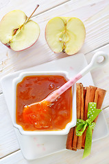 Image showing apple jam