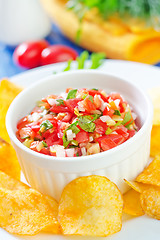 Image showing salsa