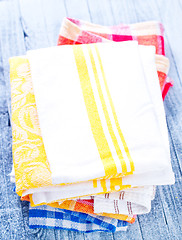 Image showing kitchen towels