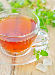 Image showing tea with mint