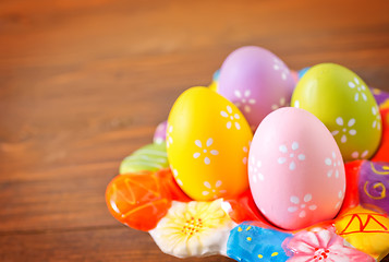 Image showing easter eggs