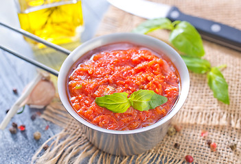 Image showing chilli sauce