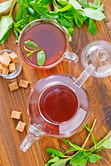 Image showing mint tea