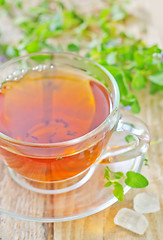 Image showing tea with mint