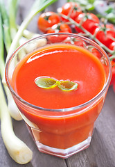 Image showing tomato juice