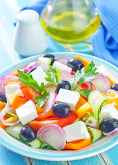 Image showing greek salad