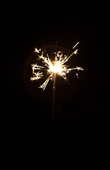 Image showing sparkler