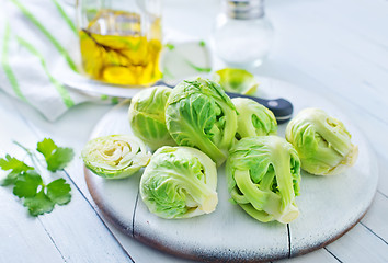 Image showing brussel sprouts