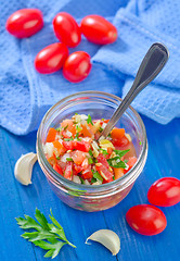 Image showing salsa