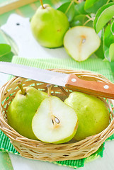 Image showing fresh pears