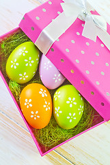 Image showing easter eggs