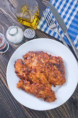 Image showing fried chicken