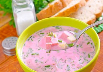 Image showing cold soup