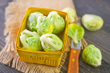 Image showing brussel sprouts