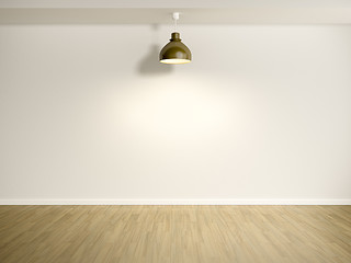 Image showing room with lamp