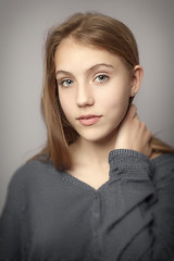 Image showing teenage girl