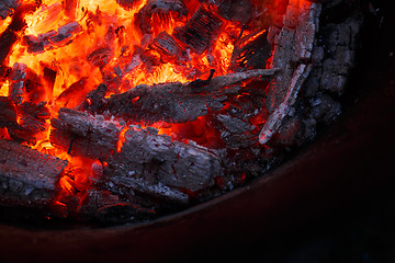 Image showing burning fire