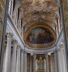 Image showing Interiors and details of Château de Versailles, France