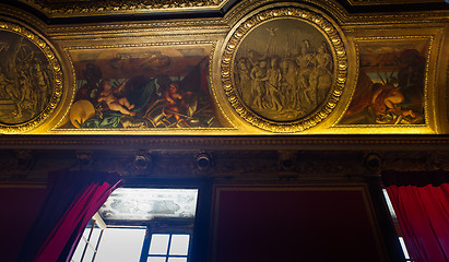 Image showing Interiors and details of Château de Versailles, France