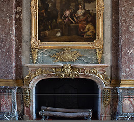 Image showing Interiors and details of Château de Versailles, France