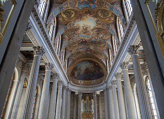 Image showing Interiors and details of Château de Versailles, France