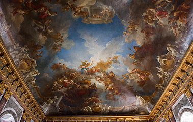 Image showing Interiors and details of Château de Versailles, France