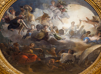 Image showing Interiors and details of Château de Versailles, France