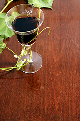 Image showing Red wine