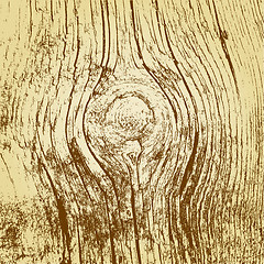 Image showing Wooden texture background, Realistic plank. illustration.