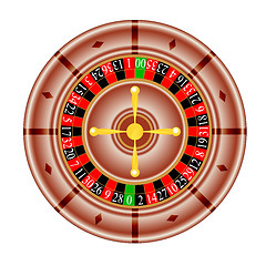 Image showing Tables, American  Roulette. illustration.