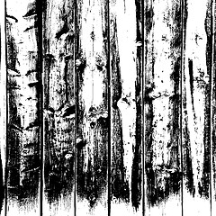 Image showing Wooden texture background, Realistic plank. illustration.