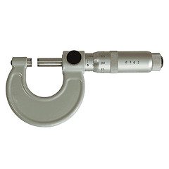 Image showing micrometer isolated on a white background. illustration.