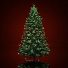 Image showing Christmas tree