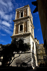 Image showing tower in  naples and the bell