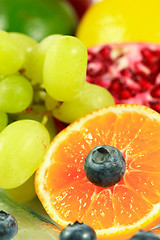 Image showing Fresh fruits with lot of vitamins
