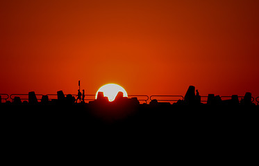 Image showing Dark sun