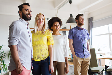 Image showing happy creative team in office