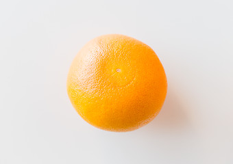 Image showing ripe grapefruit over white