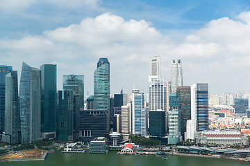 Image showing beautiful view to bangkok city seafront