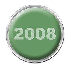 Image showing Button To Start the New Year