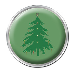 Image showing Button To Start Christmas