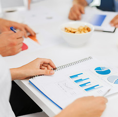 Image showing business team having discussion in office