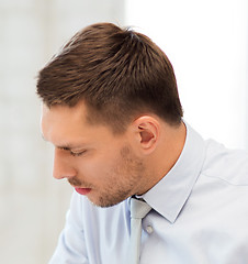 Image showing businessman in office