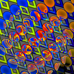 Image showing Abstract 3d background