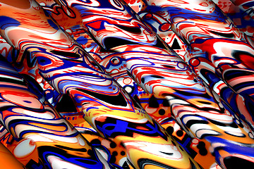 Image showing Abstract 3d background