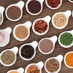 Image showing Spices and Herbs