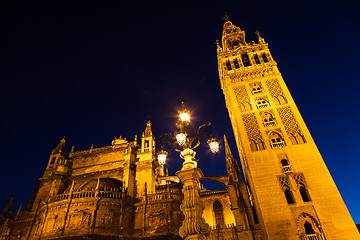 Image showing Giralda of Seville - Spain