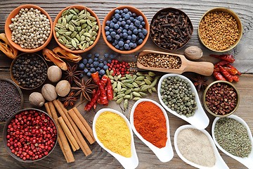 Image showing Aromatic spices.