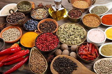 Image showing Aromatic spices.