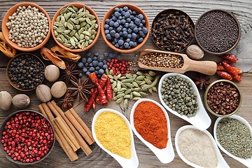 Image showing Aromatic spices.